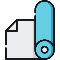 Paper roll icon