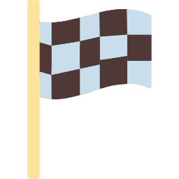 flaga wyścigowa ikona