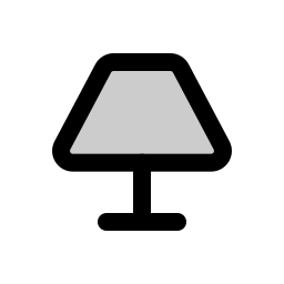 Lamp desk icon