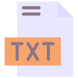 문자 icon