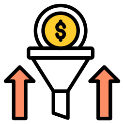 Sales funnel icon