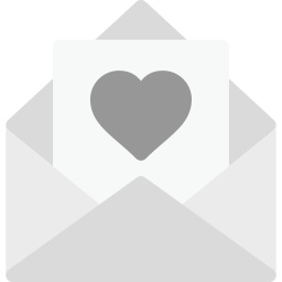 carta de amor icono