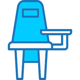 Desk chair icon