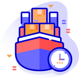 Cargo ship icon