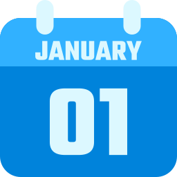 January 1 icon