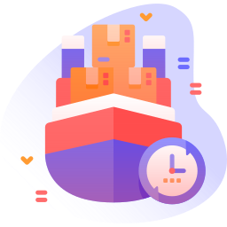 Cargo ship icon