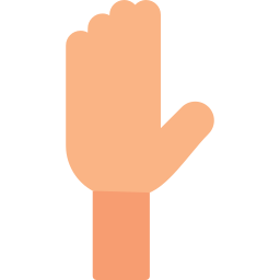 Raise hand icon
