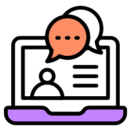 online-chatten icon