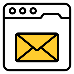 Online mail icon