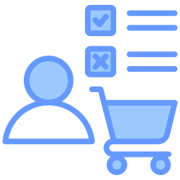 Customer behavior icon