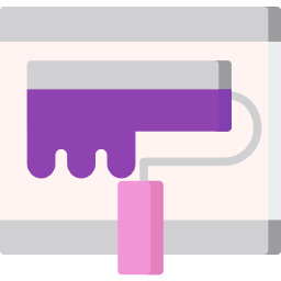 Paint roller icon