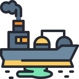 Oil tanker icon