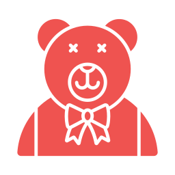 Teddy bear icon