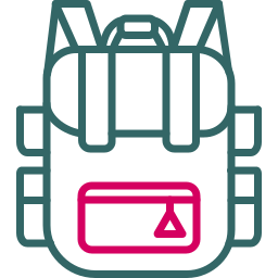 Backpack icon