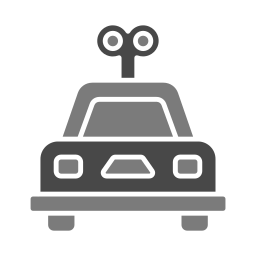 Car toy icon