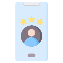 Online rating icon