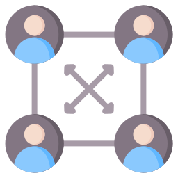 Cross functional icon