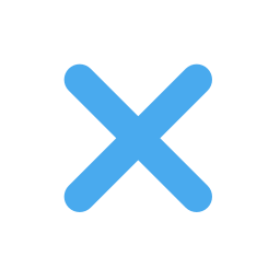przycisk x ikona