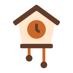 Cuckoo clock icon