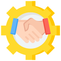 Customer relationship management icon
