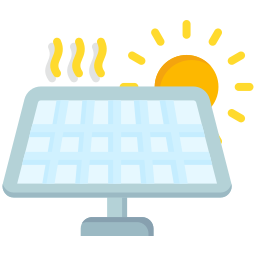 Solar panel icon