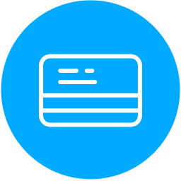 Bank card icon