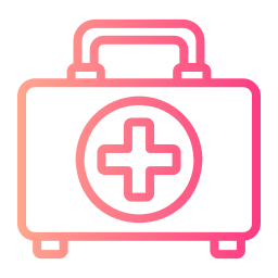 First aid kit icon