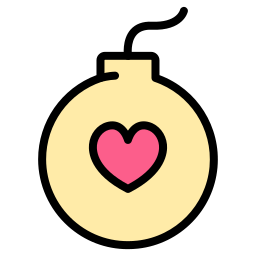 Love bomb icon