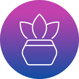 Plant pot icon