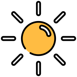 Sun icon