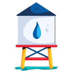 Water tank icon