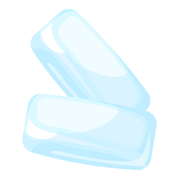 hielo icono
