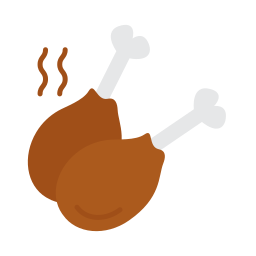 Turkey leg icon