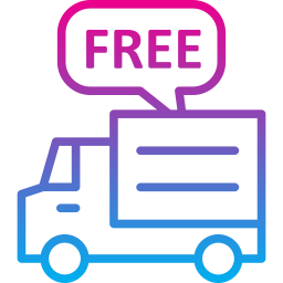 Free delivery van icon