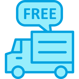 Free delivery van icon