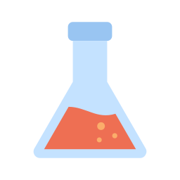 Chemical beaker icon