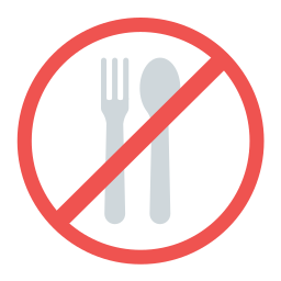 Не принимать пищу иконка