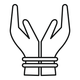Tied hands icon