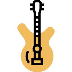 guitarra icono