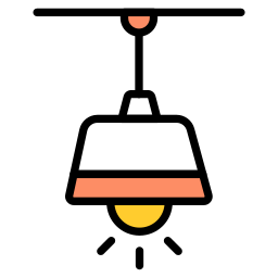 lâmpada suspensa Ícone