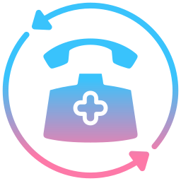 Doctor on call icon