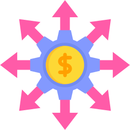 Crowdfunding portal icon