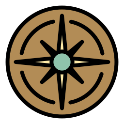 punkty kardynalne ikona