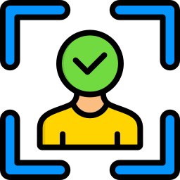 Face recognition icon