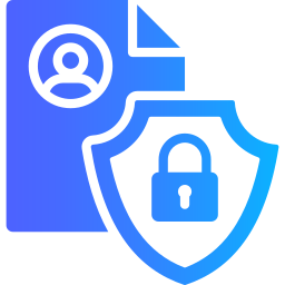 데이터 개인정보 보호 icon