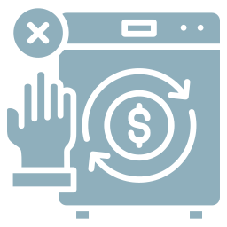 Anti money laundering icon