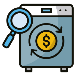 Money laundering icon