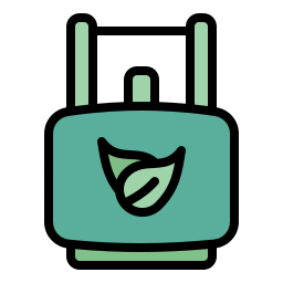 Biogas digester icon