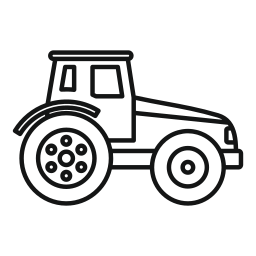 tracteur Icône