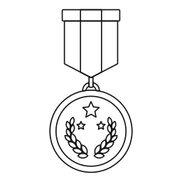 medalha Ícone